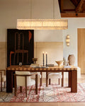 San Marco Alabaster Linear Chandelier 54