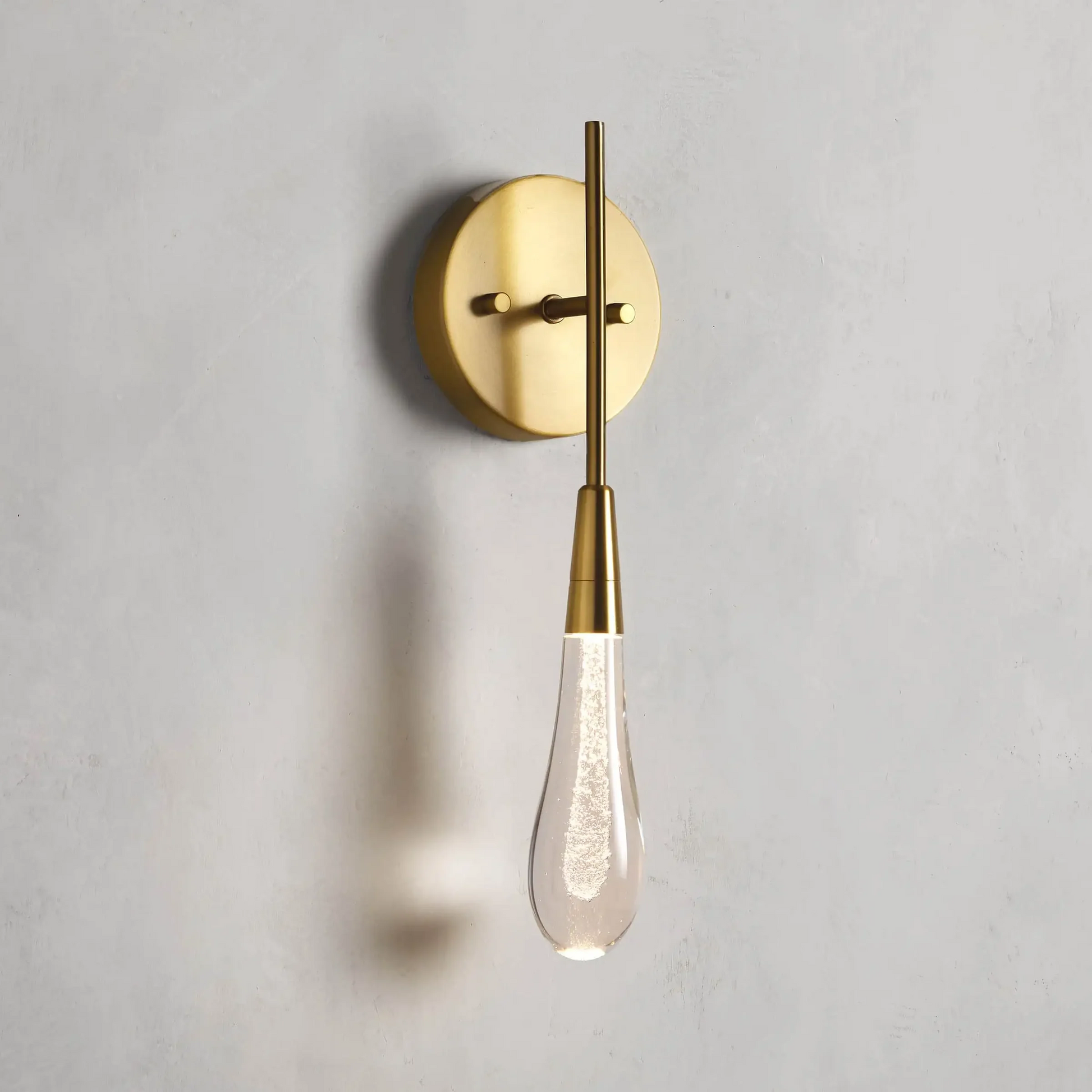 Soltaire Crystal Wall Sconce 5"W - King Lamps