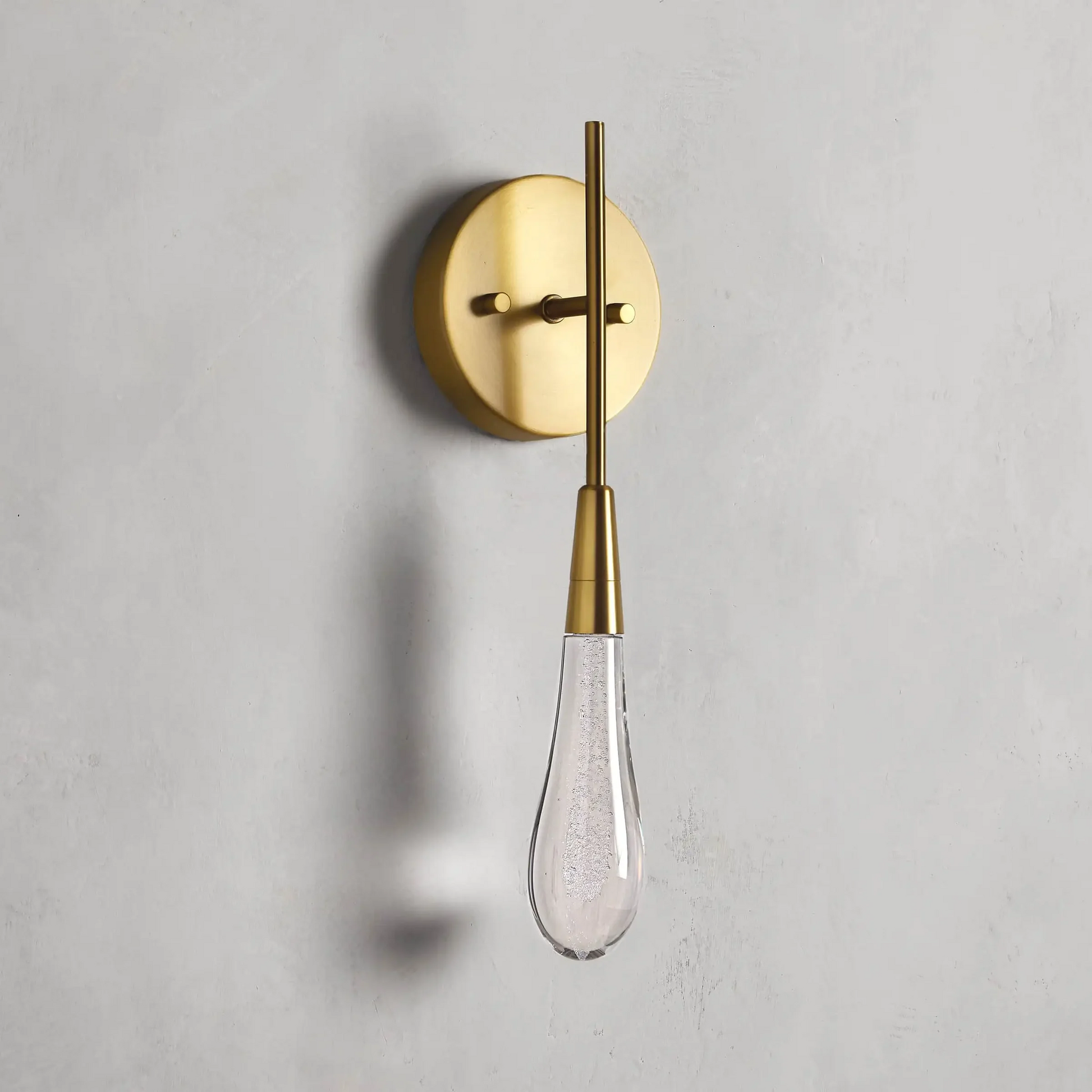 Soltaire Crystal Wall Sconce 5"W - King Lamps