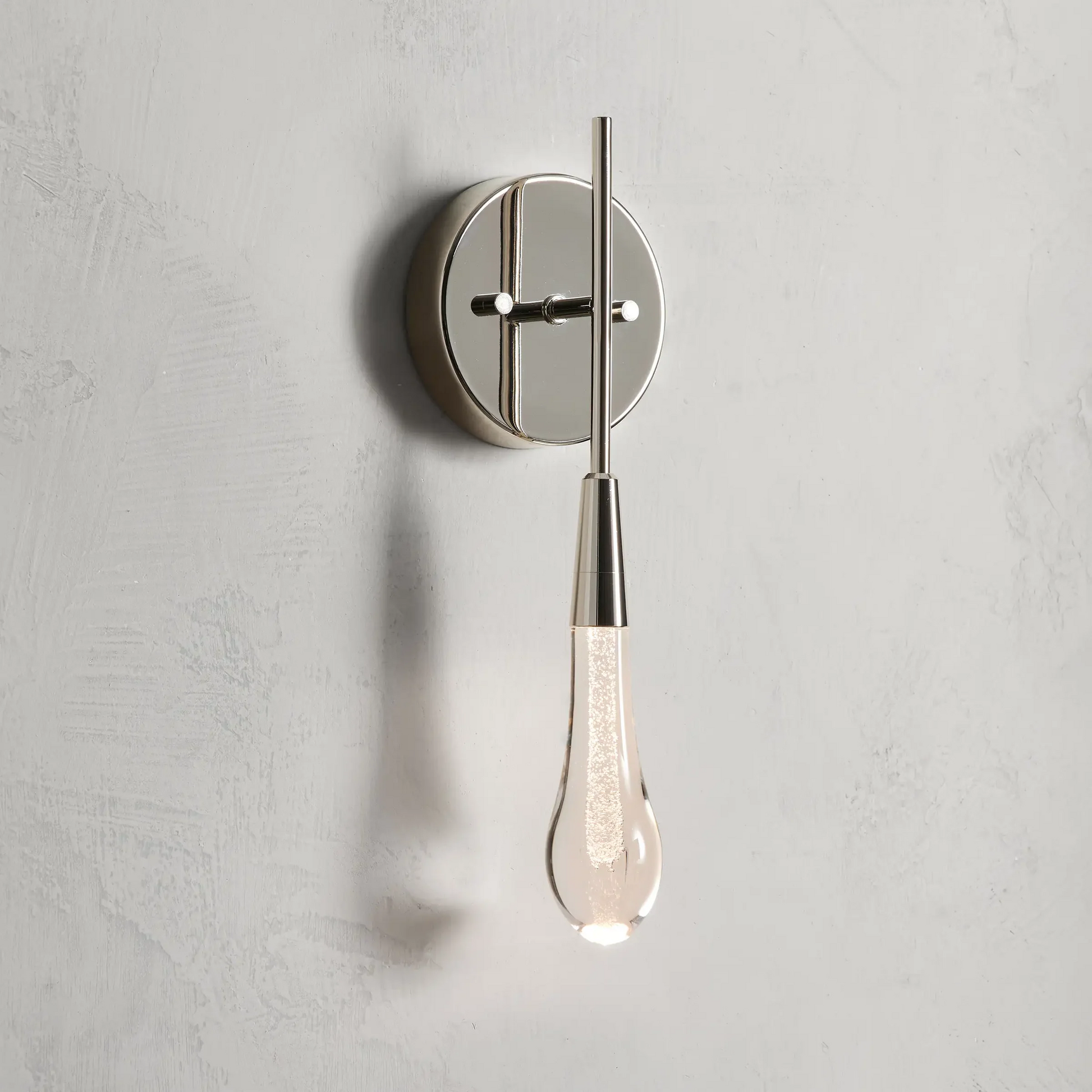 Soltaire Crystal Wall Sconce 5"W - King Lamps