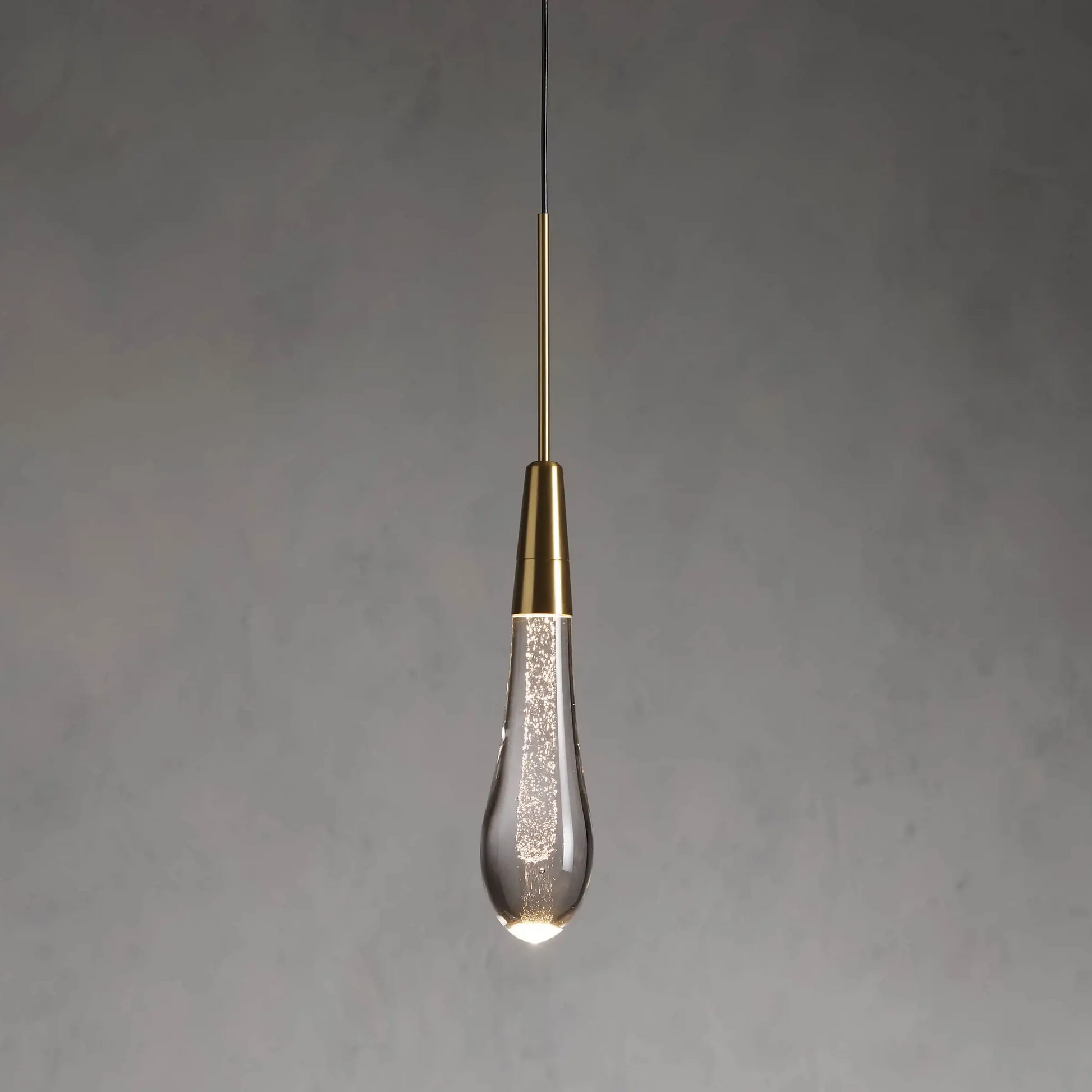 Soltaire Crystal Pendant 1 light 2 lights - King Lamps