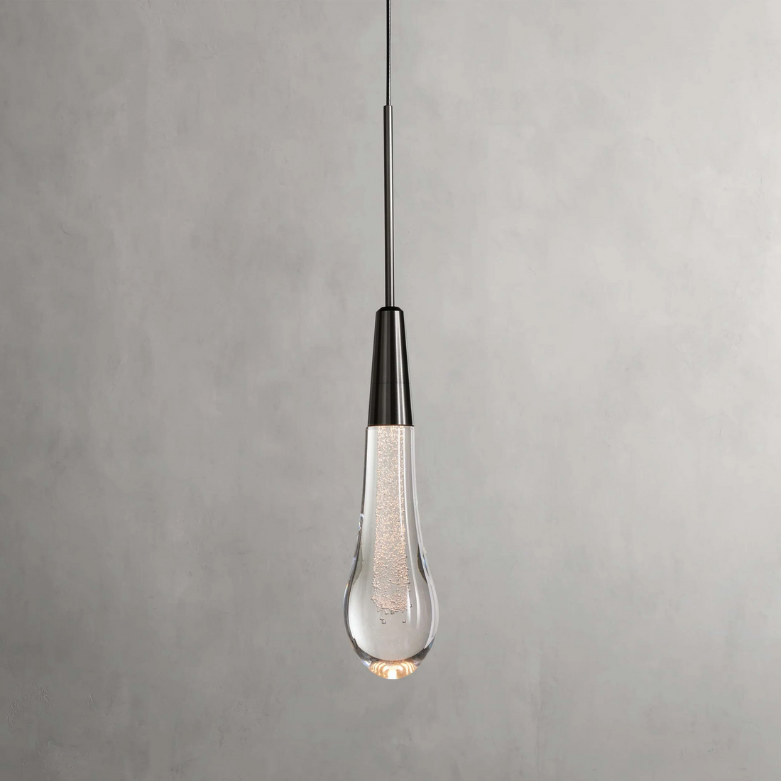 Soltaire Crystal Pendant 1 light 2 lights - King Lamps