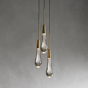 Soltaire Cluster Crystal Pendant 3 Light 5 Light 7Light - King Lamps