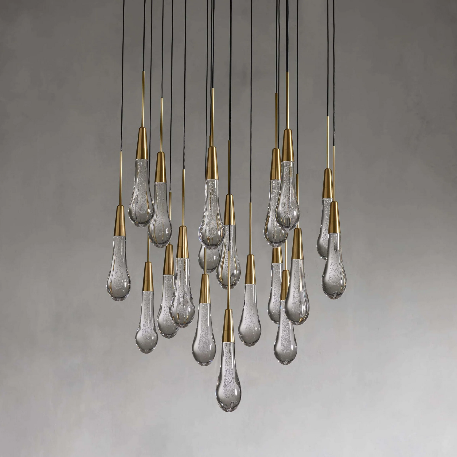 Soltaire Crystal Round Chandelier 17" 24" 36" 40'' 48'' 58"D - King Lamps