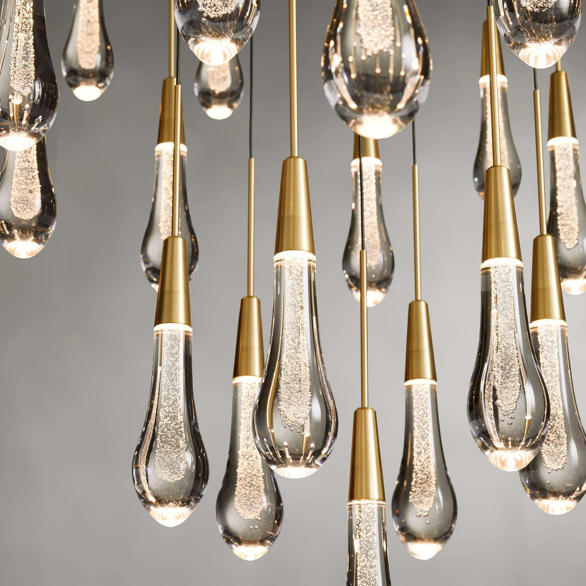Soltaire Crystal Round Chandelier 17" 24" 36" 40'' 48'' 58"D - King Lamps