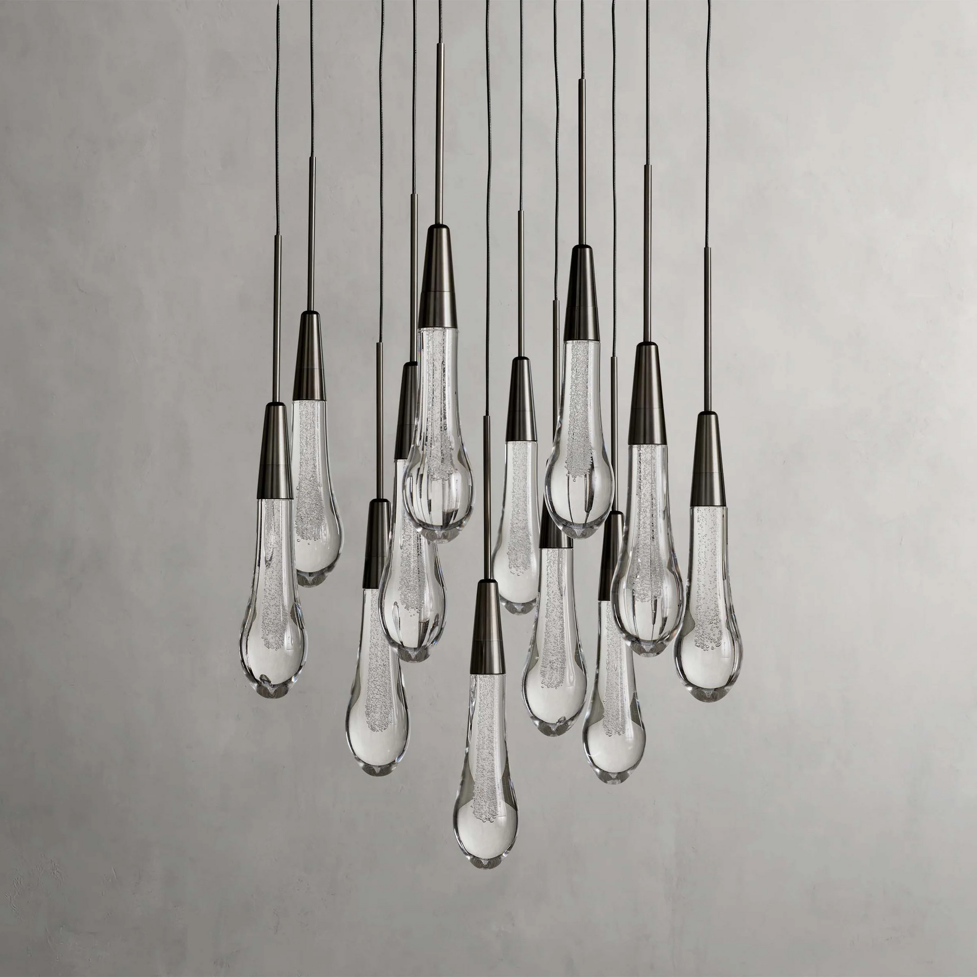 Soltaire Crystal Round Chandelier 17" 24" 36" 40'' 48'' 58"D - King Lamps