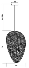 Alabaster Natural Stone Pendant light - King Lamps