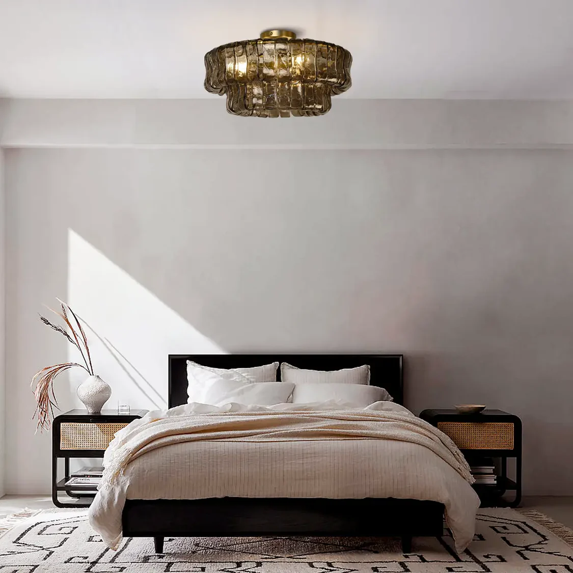 Ghiaccio Flushmount Chandelier - King Lamps