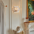 Ghiaccio Art Glass Wall Sconce - King Lamps