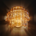 Ghiaccio Art Glass Wall Sconce - King Lamps