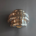 Ghiaccio Art Glass Wall Sconce - King Lamps