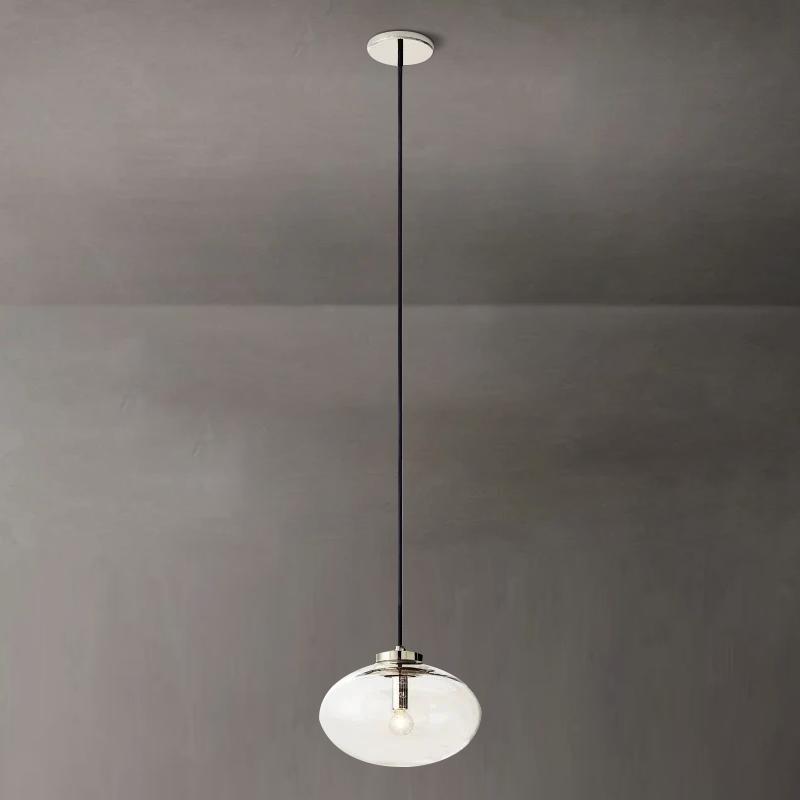 Cabrette Clear Glass Pendant - King Lamps