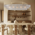 Ghiaccio Oval Chandelier 54