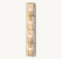 Lattice Clear Glass Grand Sconce - King Lamps