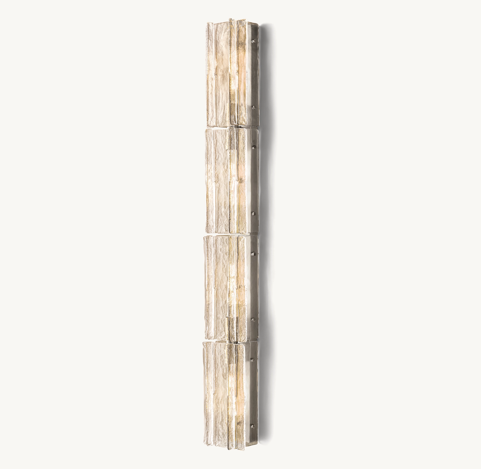 Lattice Clear Glass Grand Sconce - King Lamps