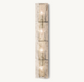 Lattice Clear Glass Grand Sconce - King Lamps