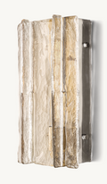Lattice Clear Glass Sconce 15