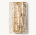 Lattice Clear Glass Sconce 15