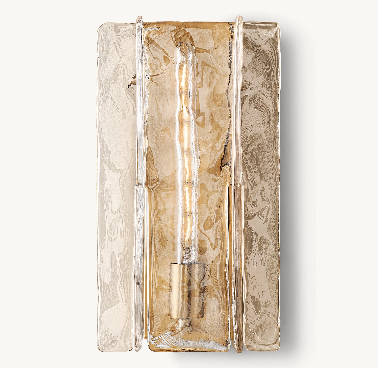Lattice Clear Glass Sconce 15" - King Lamps