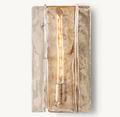Lattice Smoke Glass Sconce 15