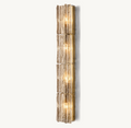 Lattice Smoke Glass Grand Sconce - King Lamps