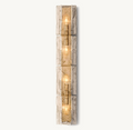 Lattice Smoke Glass Grand Sconce - King Lamps