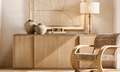 Lattice Clear Glass Table Lamp - King Lamps
