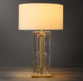 Lattice Clear Glass Table Lamp - King Lamps