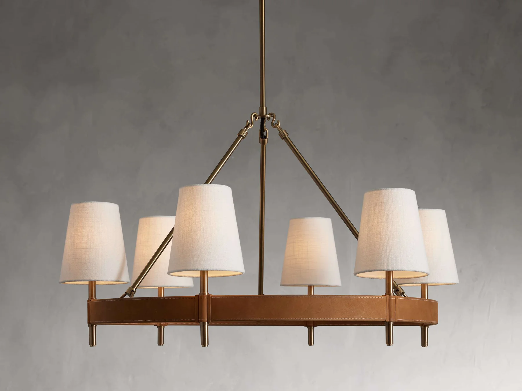 Hastings Halo Round Chandelier-King Lamps