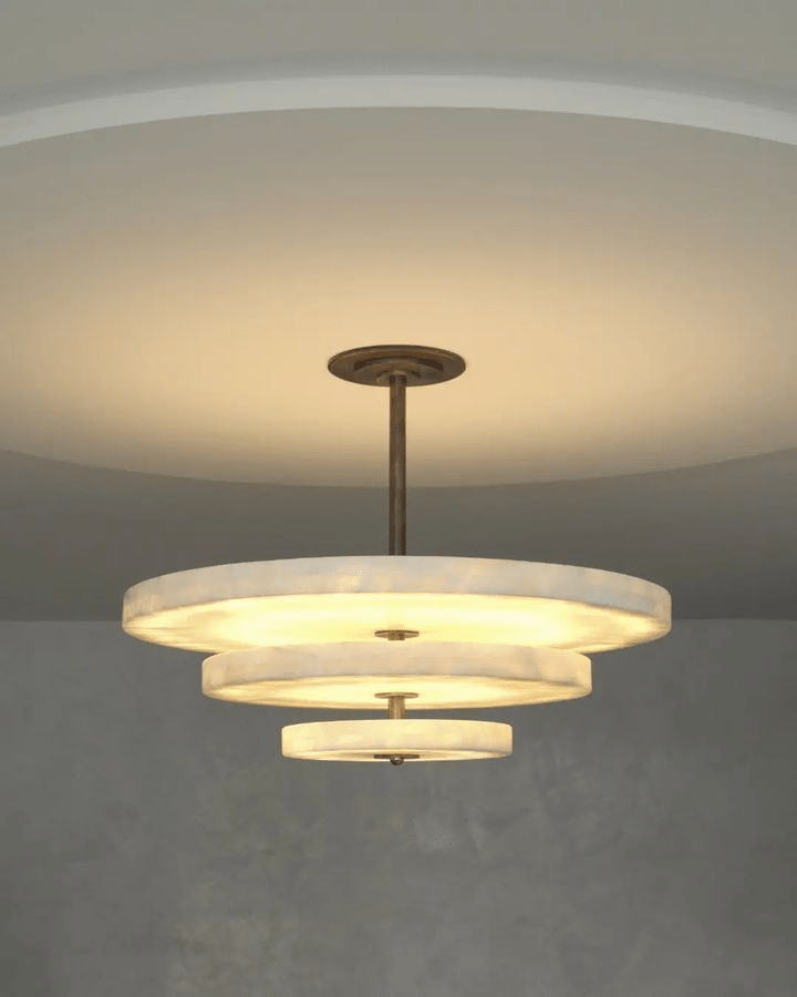 Ice Queen Alabaster Chandelier - King Lamps
