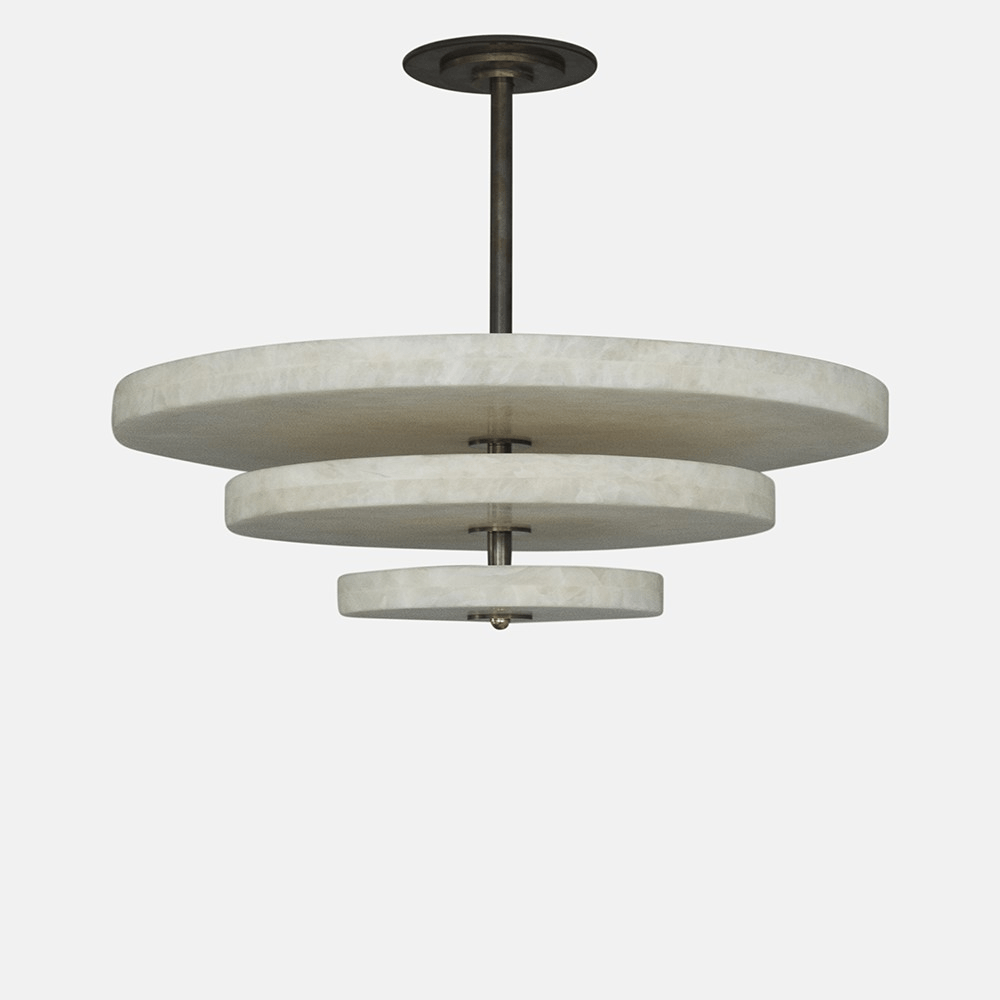 Ice Queen Alabaster Chandelier - King Lamps