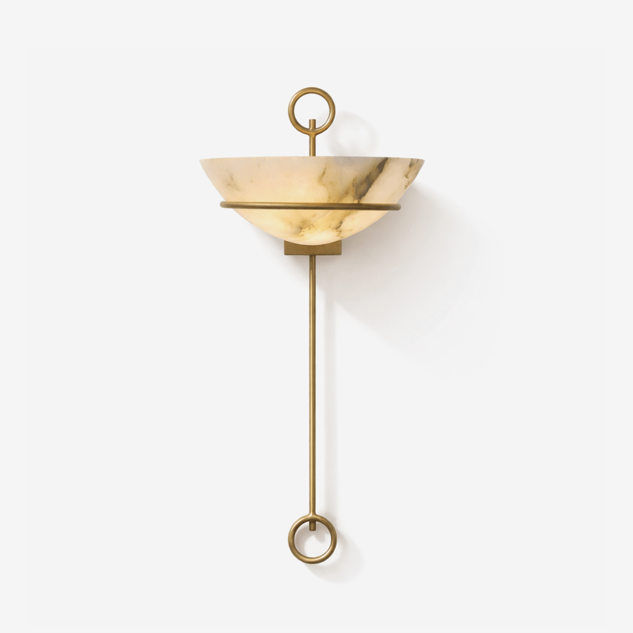 Tether Alabaster Wall Light
