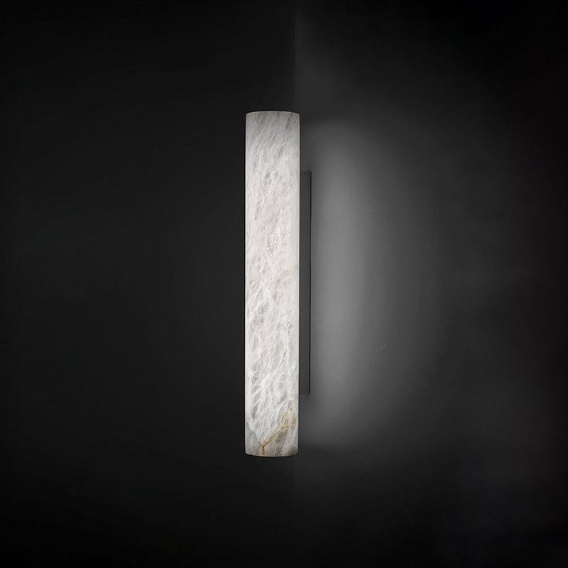 Grandeur Alabaster Linear Hallway Sconce - King Lamps