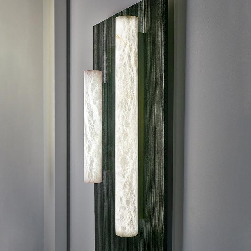 Grandeur Alabaster Linear Hallway Sconce - King Lamps