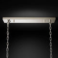 Rhys Crystal Art Deco Single Rectangular Chandelier 49