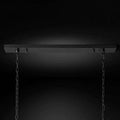Rhys Crystal Art Deco Single Rectangular Chandelier 49