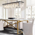 1920S Odeon Rectangular Chandelier 72