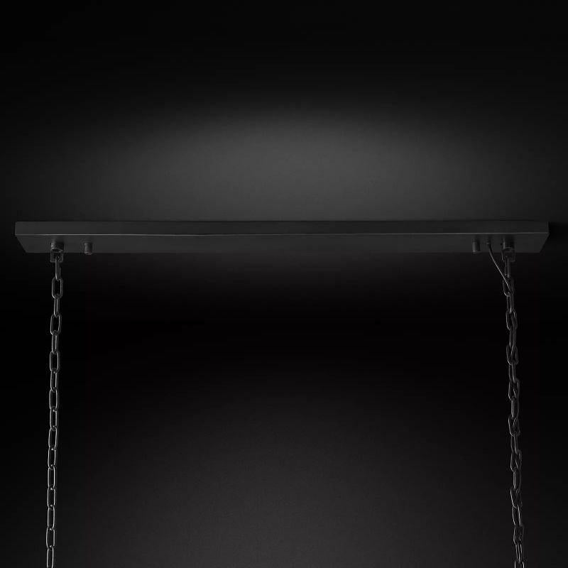 1920S Odeon Rectangular Chandelier 72" - King Lamps