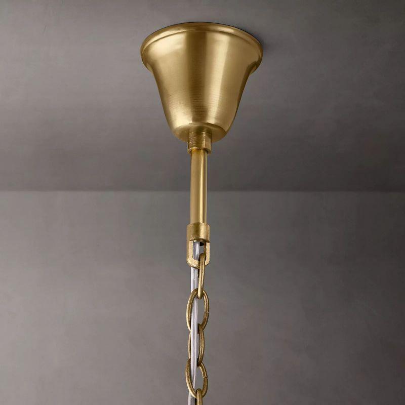 1920S Odeon Crystal Round Chandelier 20" - King Lamps