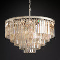 1920S Odeon Crystal Round Chandelier 32