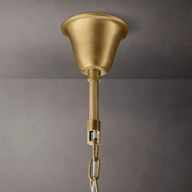 1920S Odeon Crystal Round Chandelier 44" - King Lamps