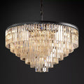 1920S Odeon Crystal Round Chandelier 44