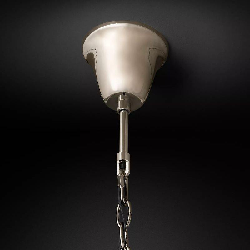 1920S Odeon Crystal Round Chandelier 44" - King Lamps
