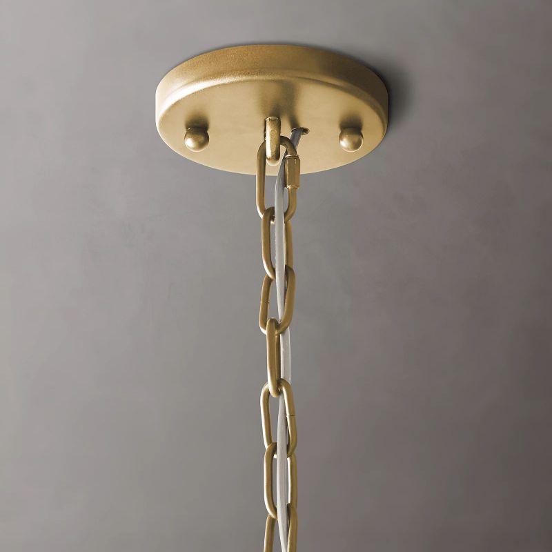 1920S Odeon Crystal Square Chandelier 22" - King Lamps