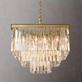 1920S Odeon Crystal Square Chandelier 22