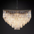 1920S Odeon Crystal Square Chandelier 34