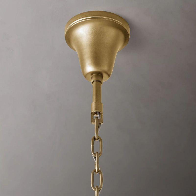 1920S Odeon Crystal Square Chandelier 34" - King Lamps