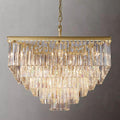 1920S Odeon Crystal Square Chandelier 34