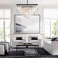 1920S Odeon Square Crystal Chandelier 47
