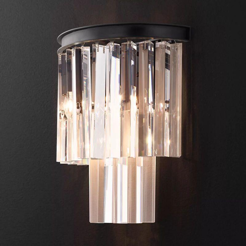 1920S Odeon Crystal Wall Sconce - King Lamps